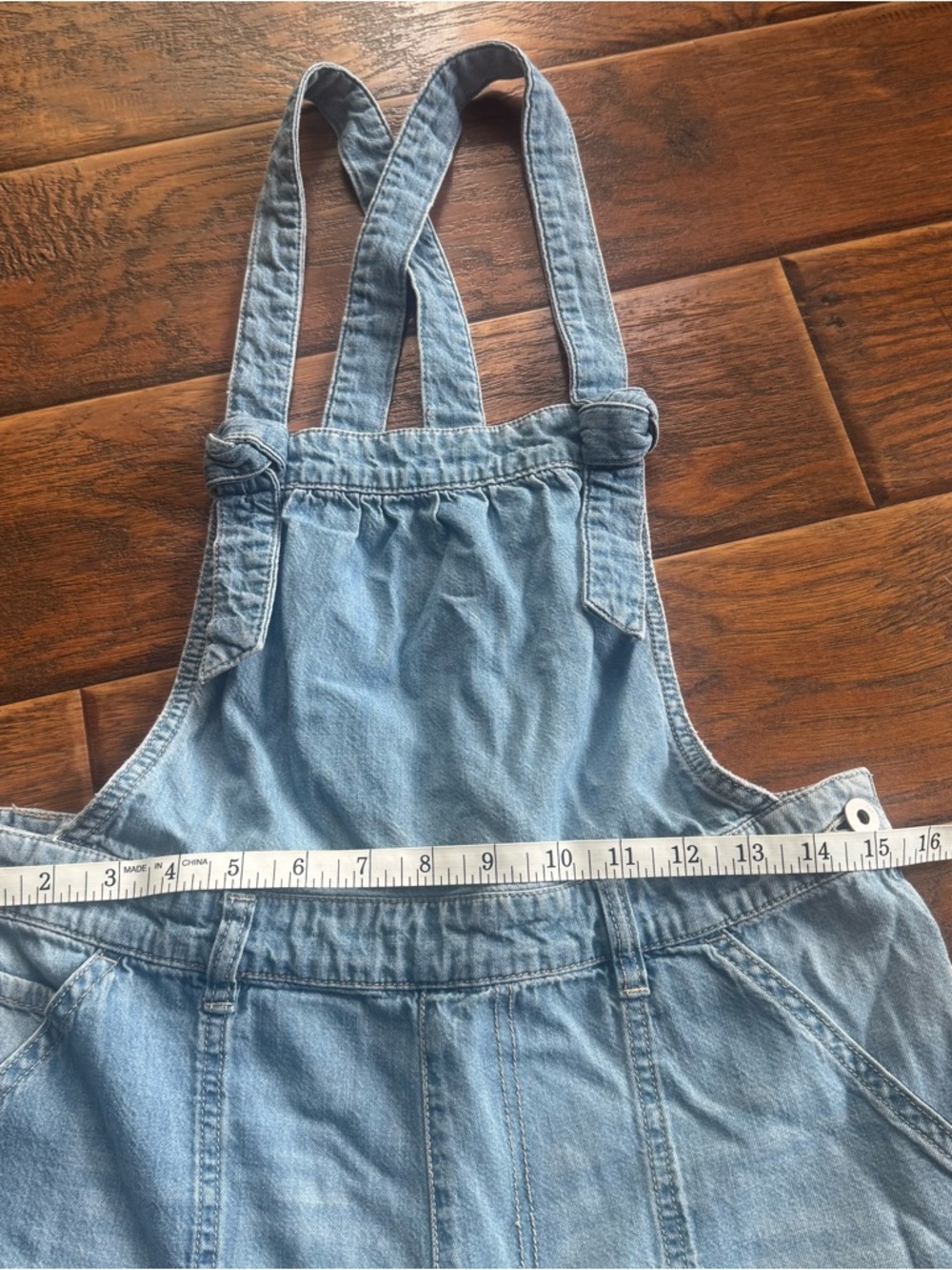 Anthropologie Pilcro Wide-Leg Denim Jumpsuit Size 29 - Picture 8 of 8
